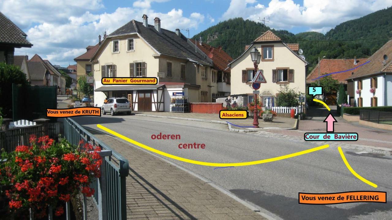 Appartamento Meublé de tourisme Oderen Esterno foto